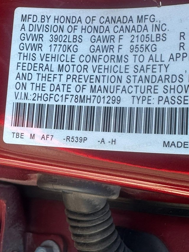 Honda Civic Sedan Vehicle Full-screen Gallery Image 23