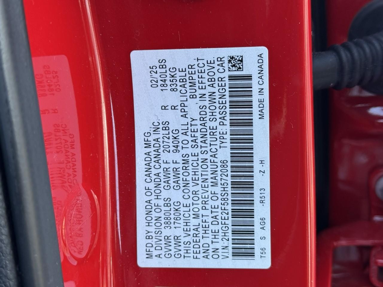 Honda Civic Sedan Vehicle Full-screen Gallery Image 22