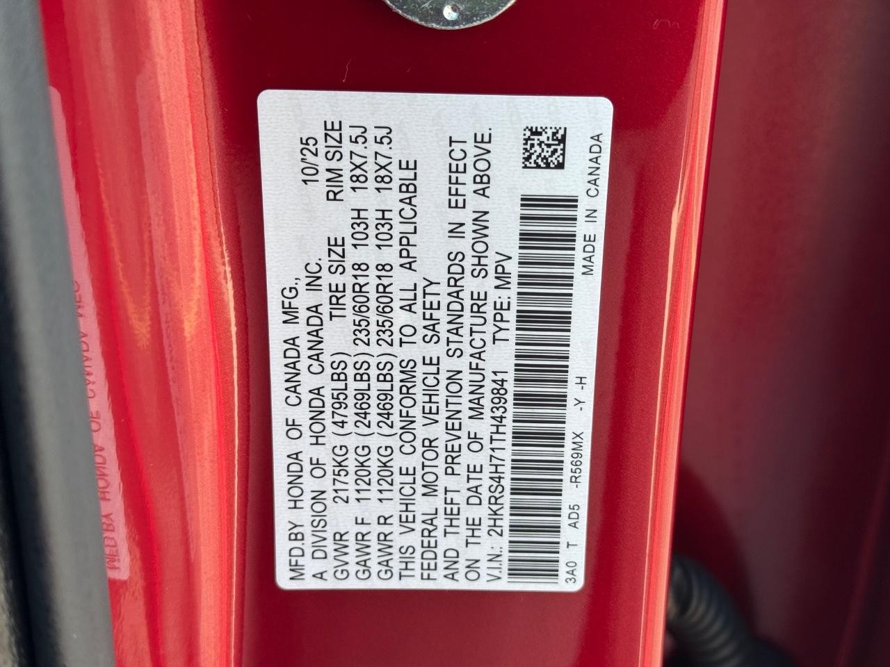 Honda CR-V Vehicle Full-screen Gallery Image 27