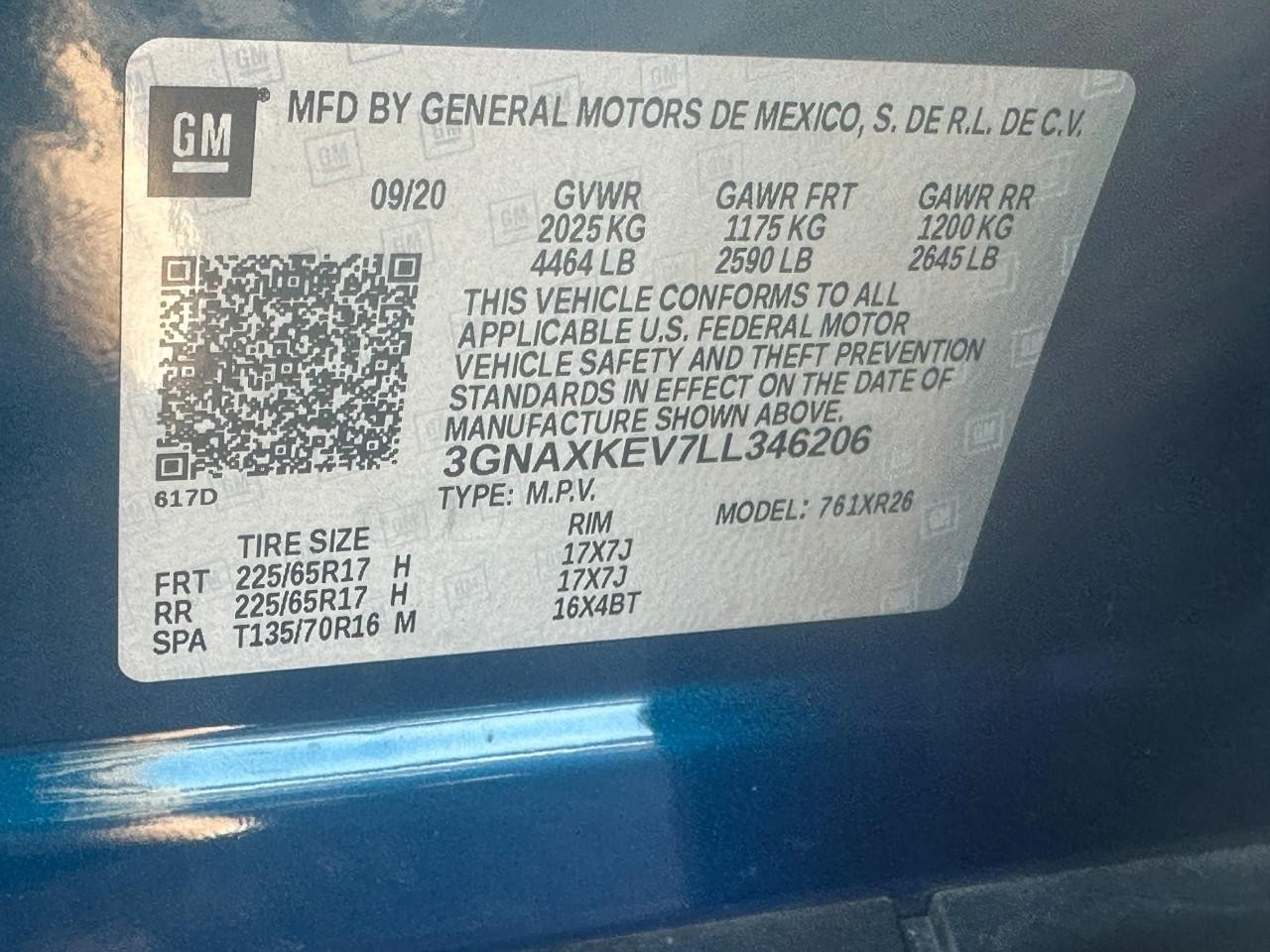 Chevrolet Equinox Vehicle Full-screen Gallery Image 23