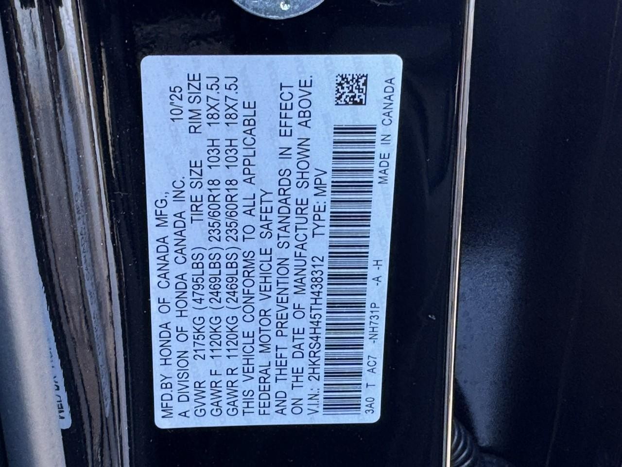 Honda CR-V Vehicle Full-screen Gallery Image 24