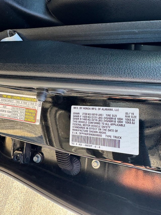 Honda Ridgeline Vehicle Full-screen Gallery Image 24