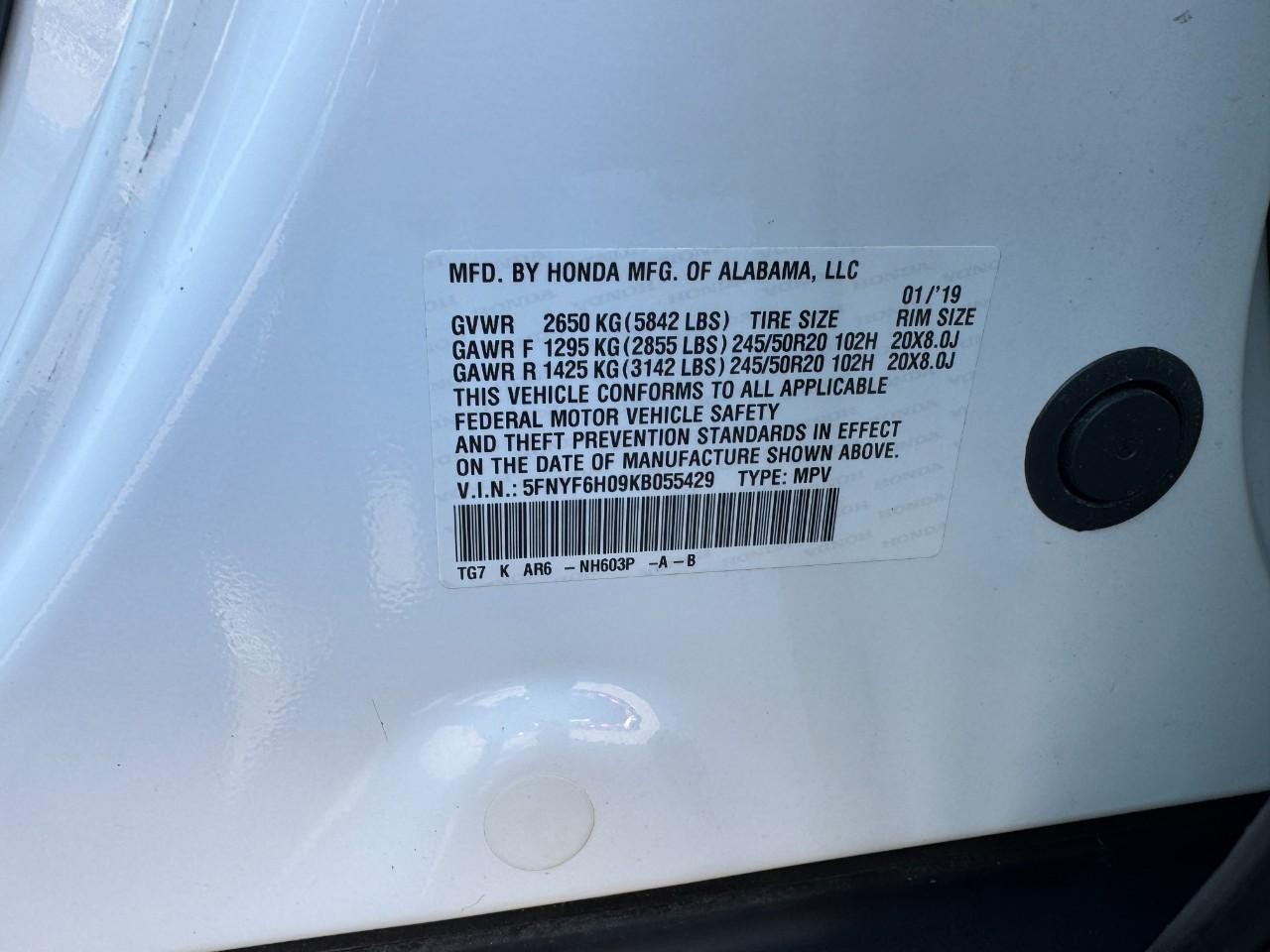 Honda Pilot Vehicle Full-screen Gallery Image 27