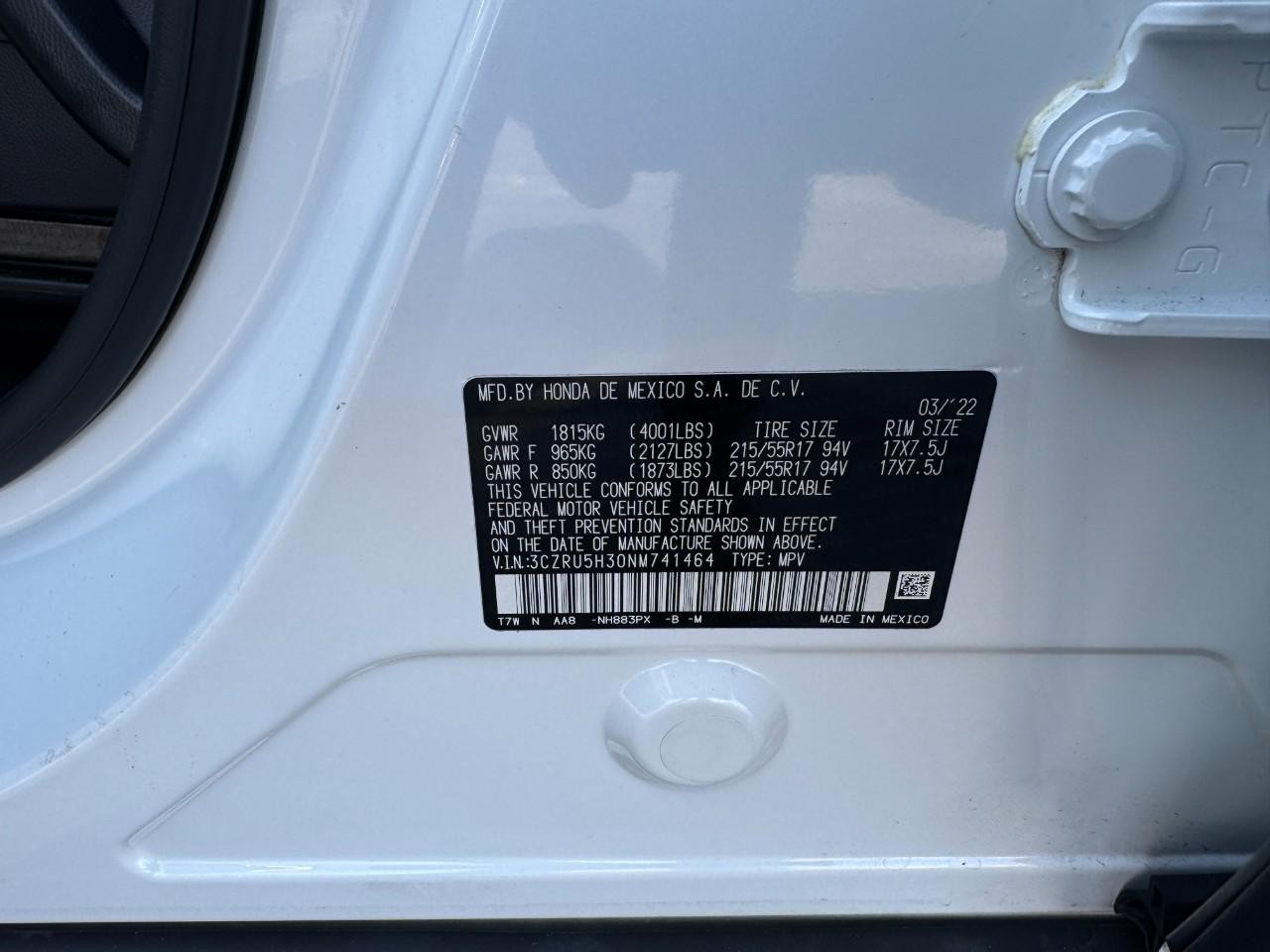 Honda HR-V Vehicle Full-screen Gallery Image 25