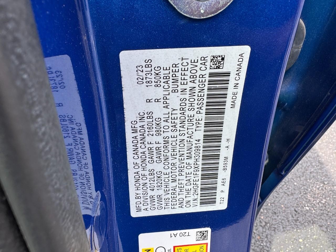 Honda Civic Sedan Vehicle Full-screen Gallery Image 29