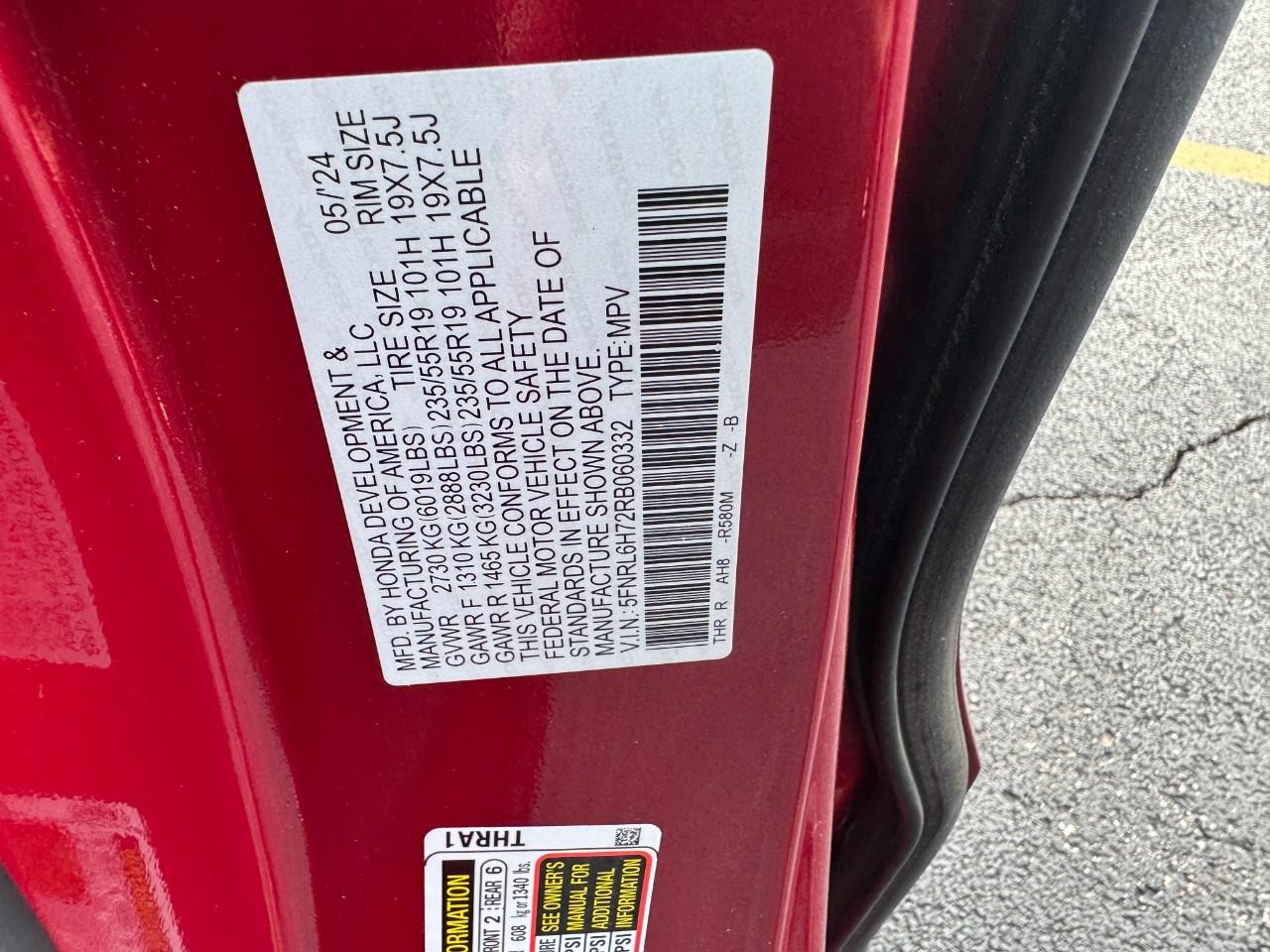 Honda Odyssey Vehicle Full-screen Gallery Image 28