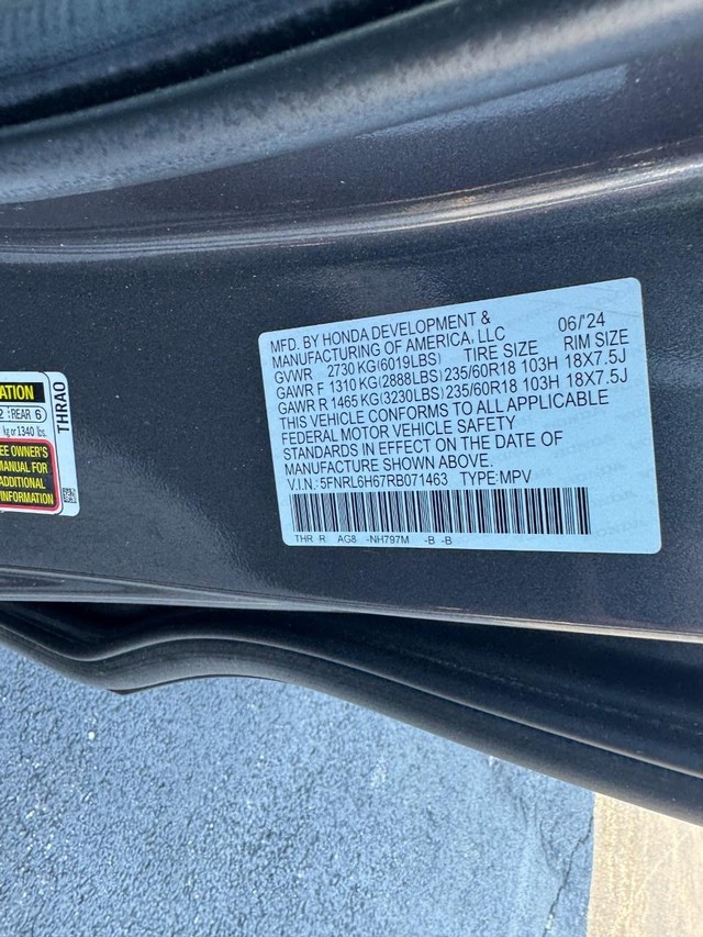 Honda Odyssey Vehicle Full-screen Gallery Image 29