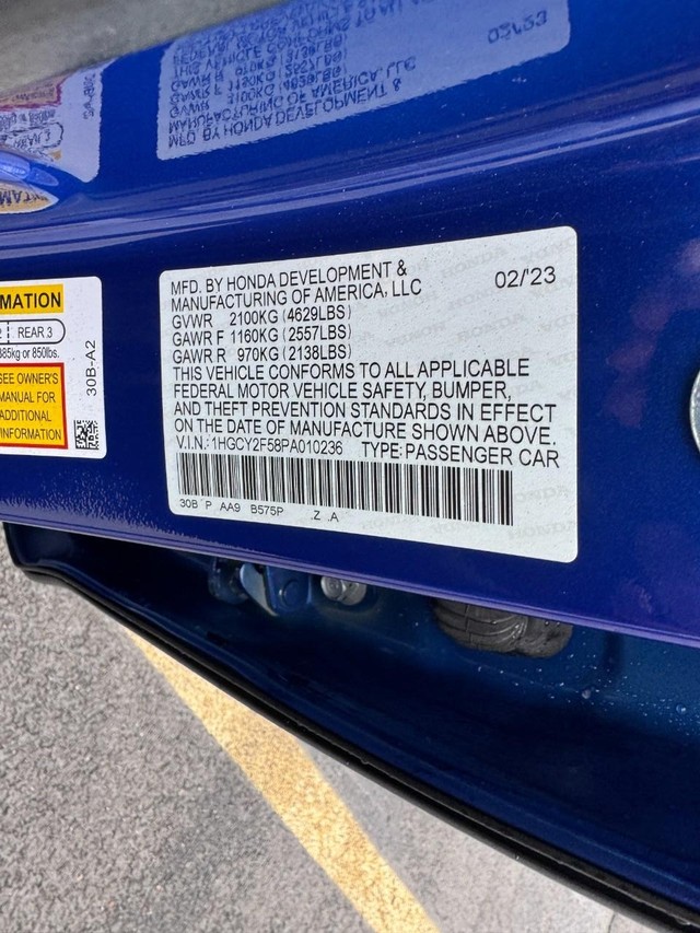 Honda Accord Hybrid Vehicle Full-screen Gallery Image 28