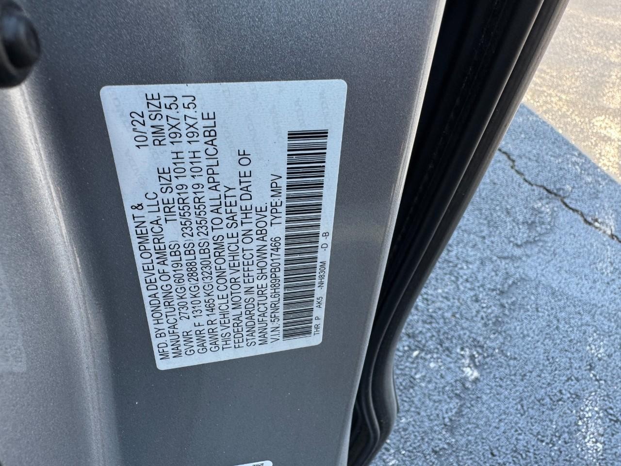 Honda Odyssey Vehicle Full-screen Gallery Image 30