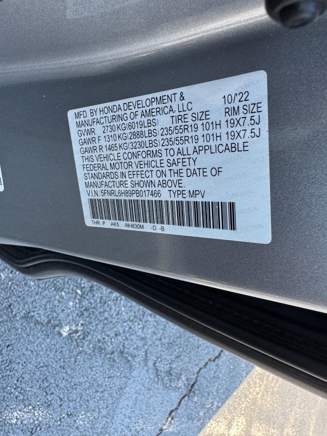 Honda Odyssey Vehicle Full-screen Gallery Image 31