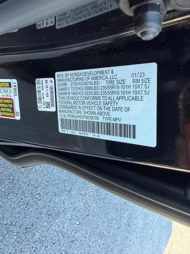 Honda Odyssey Vehicle Full-screen Gallery Image 28