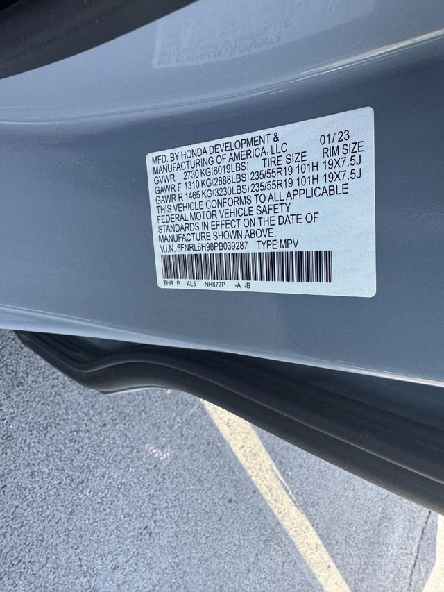 Honda Odyssey Vehicle Full-screen Gallery Image 29