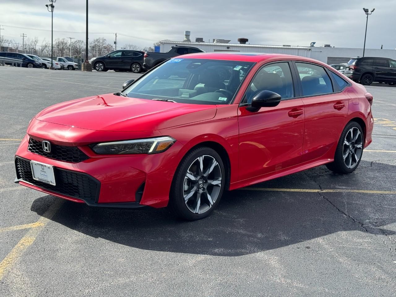 Honda Civic Sedan Hybrid Vehicle Full-screen Gallery Image 08