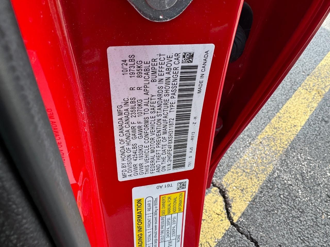 Honda Civic Sedan Hybrid Vehicle Full-screen Gallery Image 29