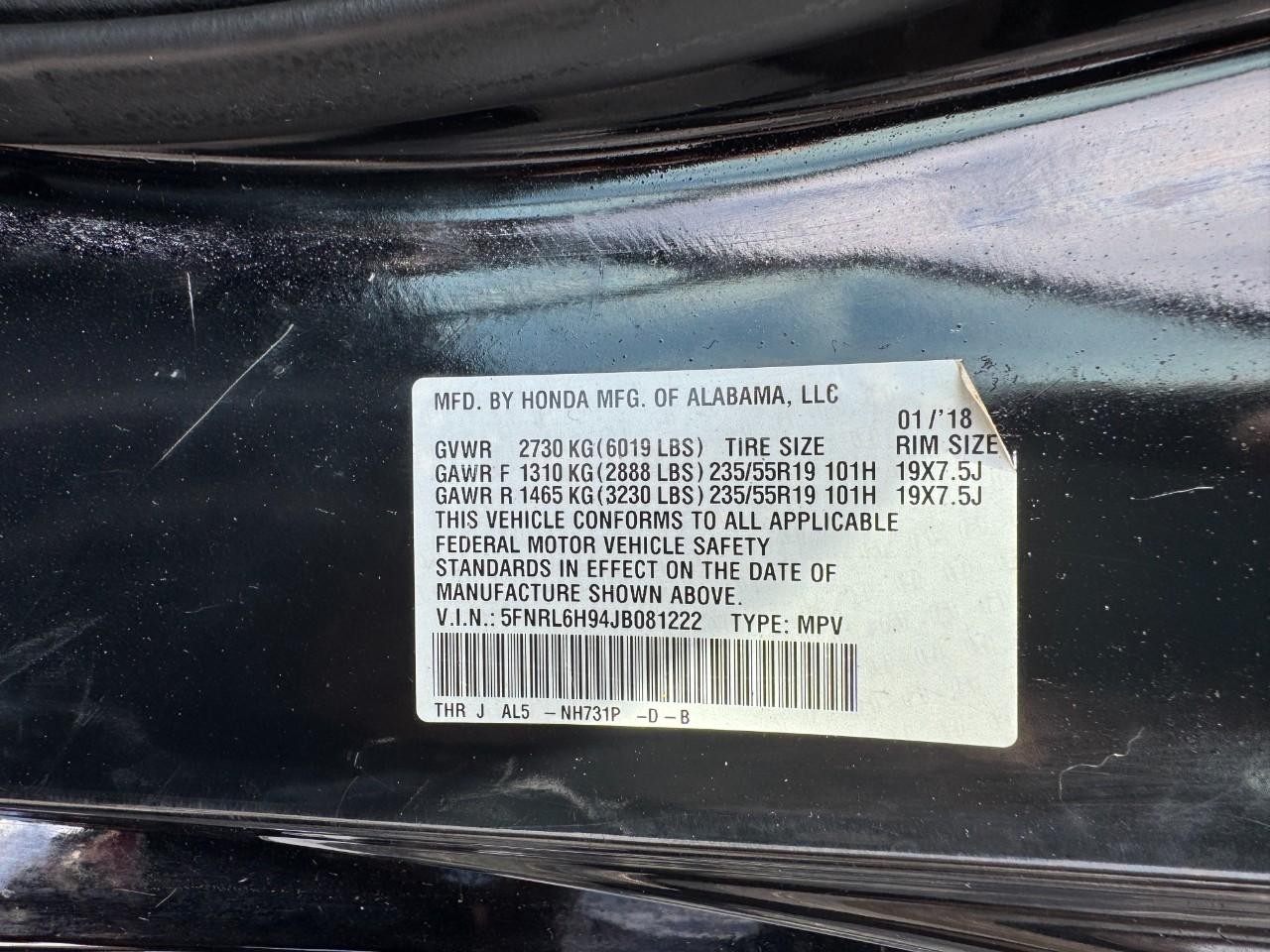 Honda Odyssey Vehicle Full-screen Gallery Image 30