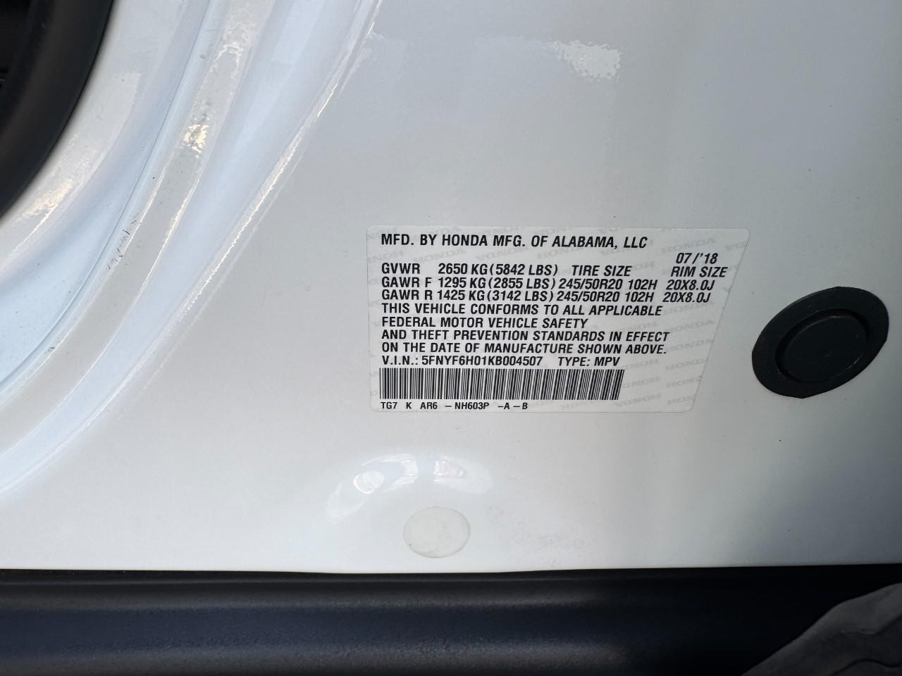 Honda Pilot Vehicle Full-screen Gallery Image 30