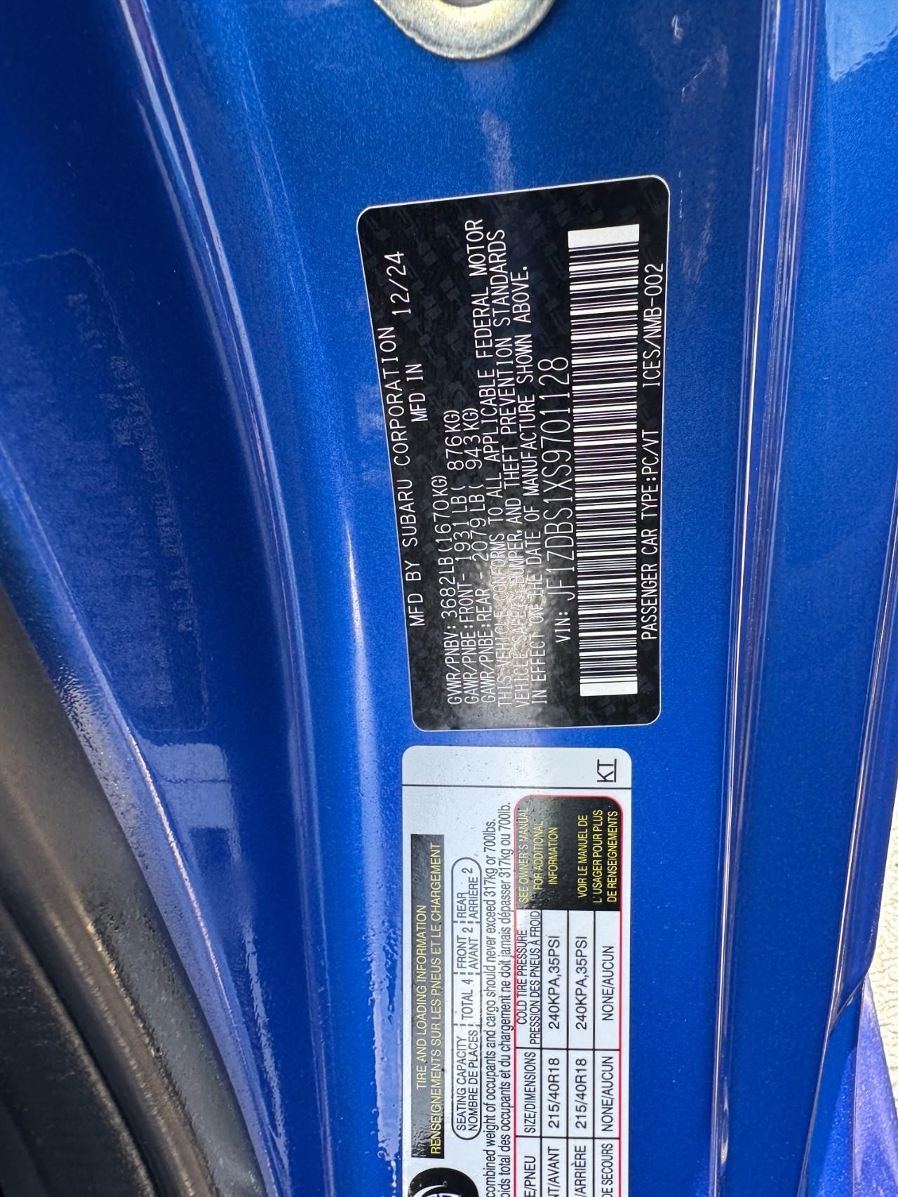 Subaru BRZ Vehicle Full-screen Gallery Image 22