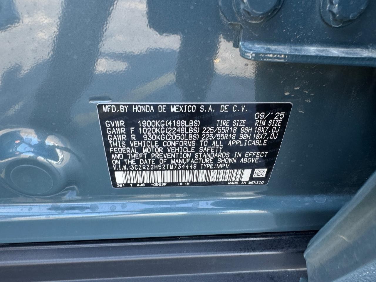 Honda HR-V Vehicle Full-screen Gallery Image 27