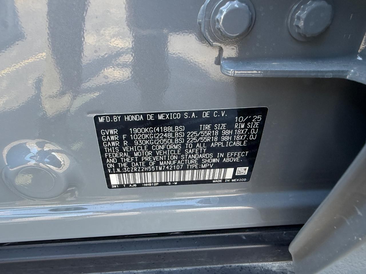 Honda HR-V Vehicle Full-screen Gallery Image 26