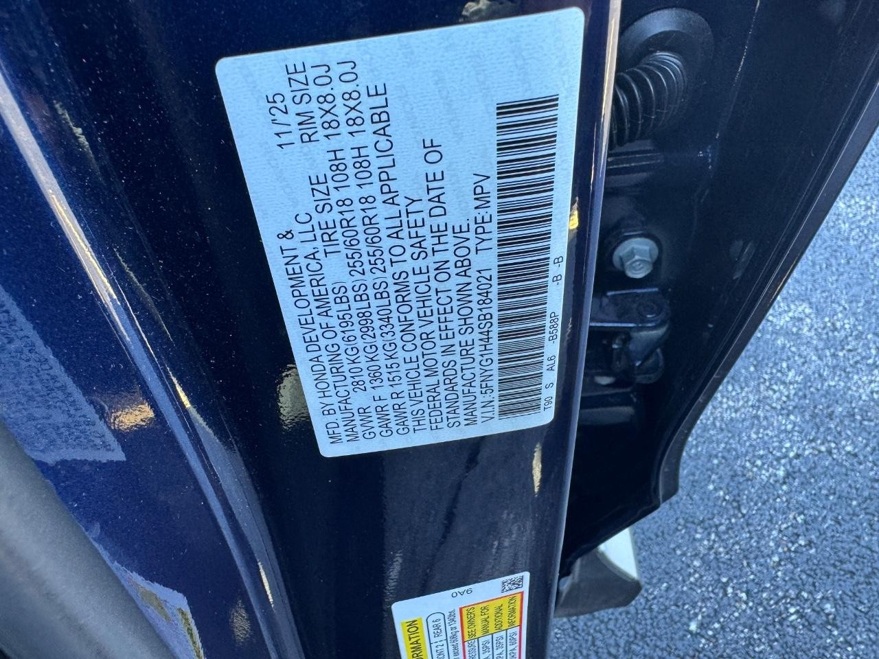 Honda Pilot Vehicle Full-screen Gallery Image 28