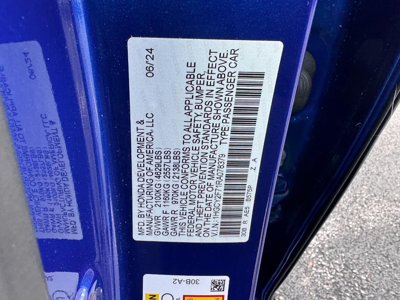 Honda Accord Hybrid Vehicle Full-screen Gallery Image 25