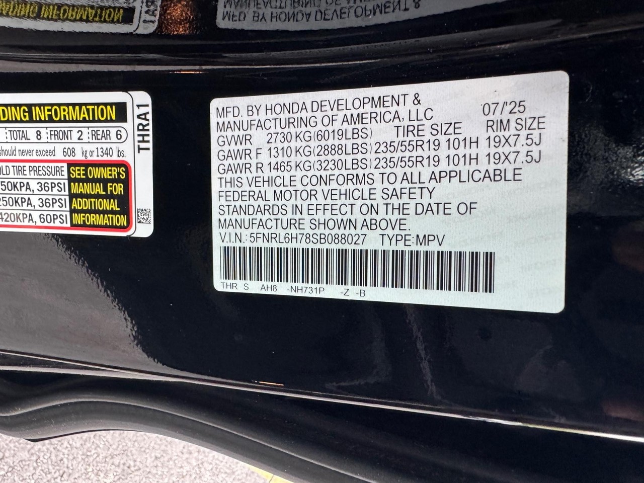 Honda Odyssey Vehicle Full-screen Gallery Image 28