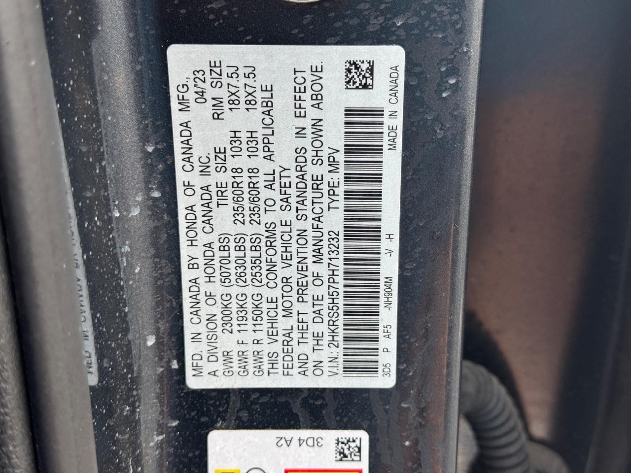 Honda CR-V Hybrid Vehicle Full-screen Gallery Image 29