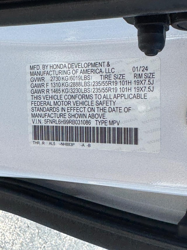 Honda Odyssey Vehicle Full-screen Gallery Image 30