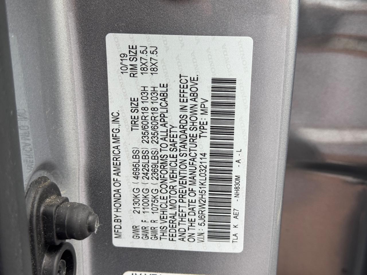 Honda CR-V Vehicle Full-screen Gallery Image 27