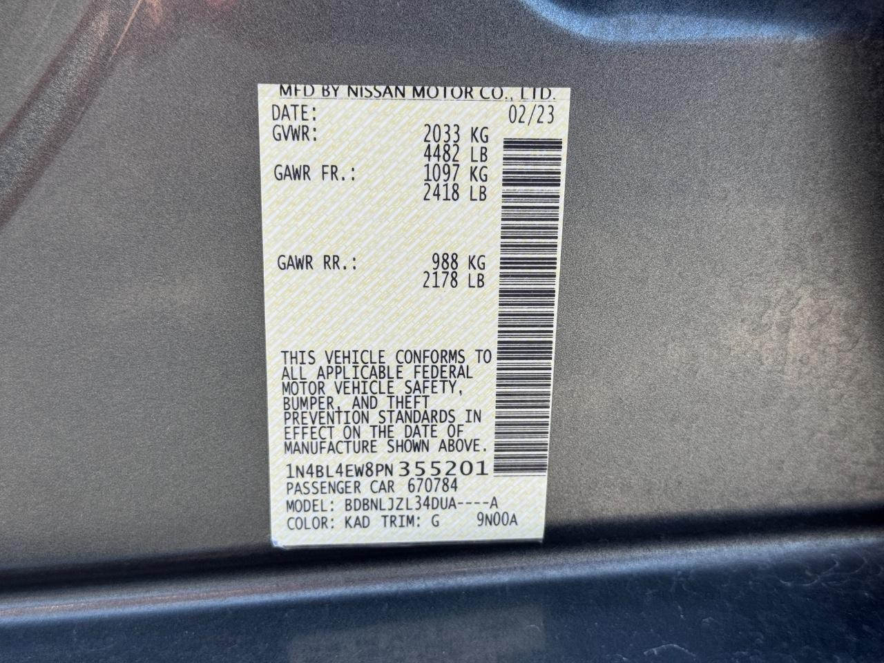 Nissan Altima Vehicle Full-screen Gallery Image 29