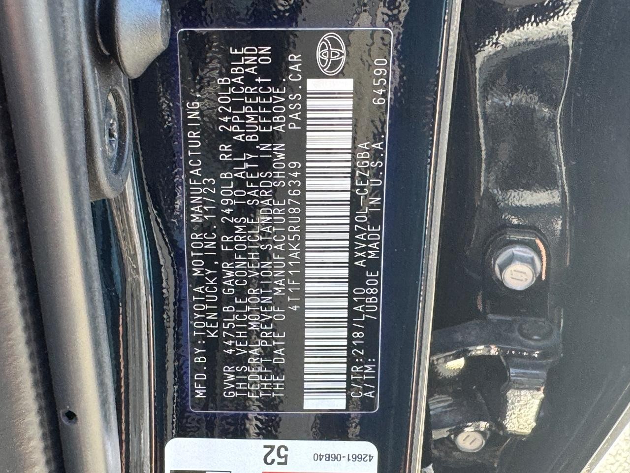 2024 Toyota Camry XLE - Photo 27