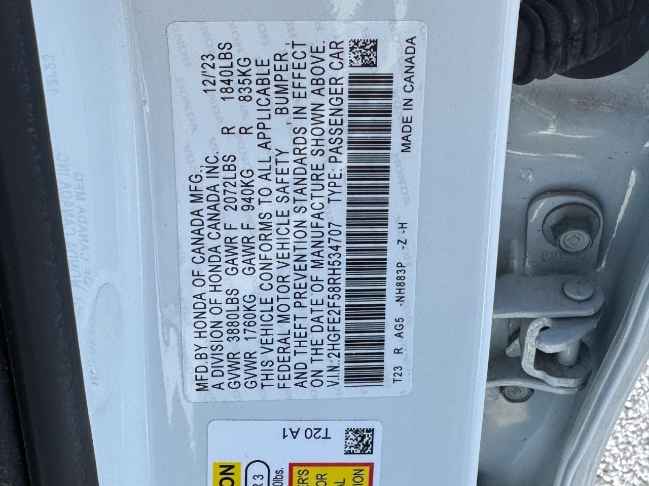 Honda Civic Sedan Vehicle Full-screen Gallery Image 26