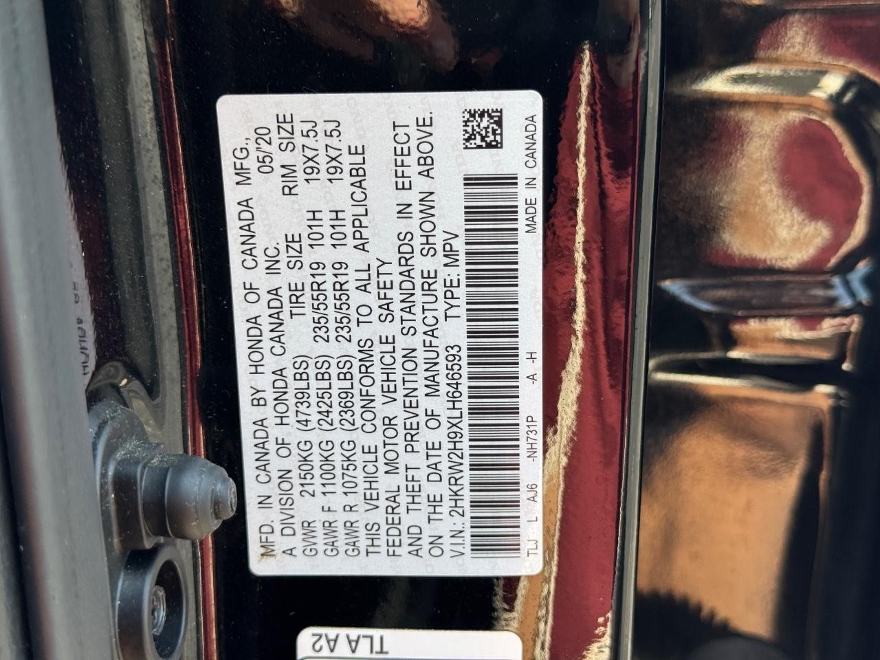 Honda CR-V Vehicle Full-screen Gallery Image 28