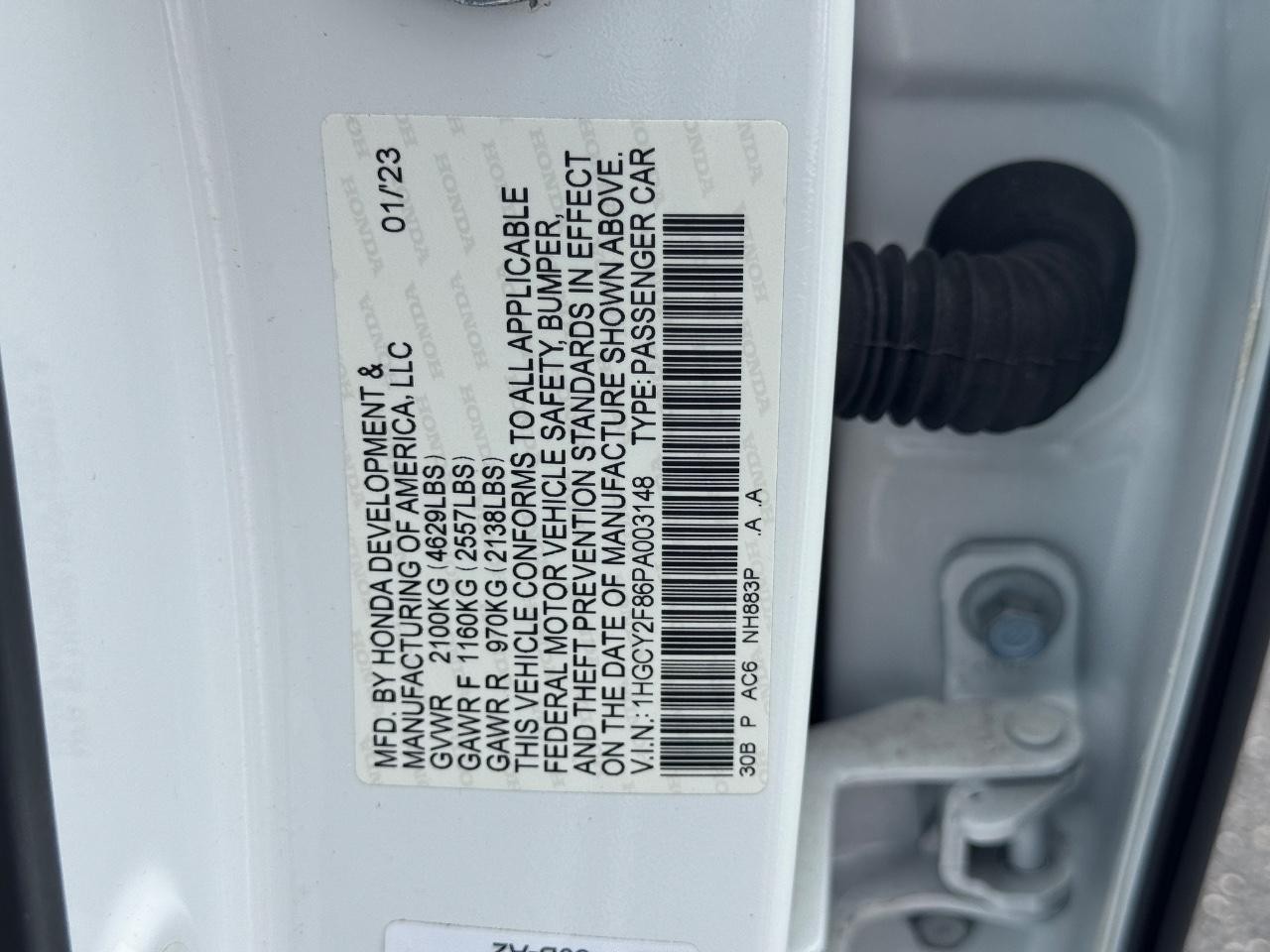Honda Accord Hybrid Vehicle Full-screen Gallery Image 28