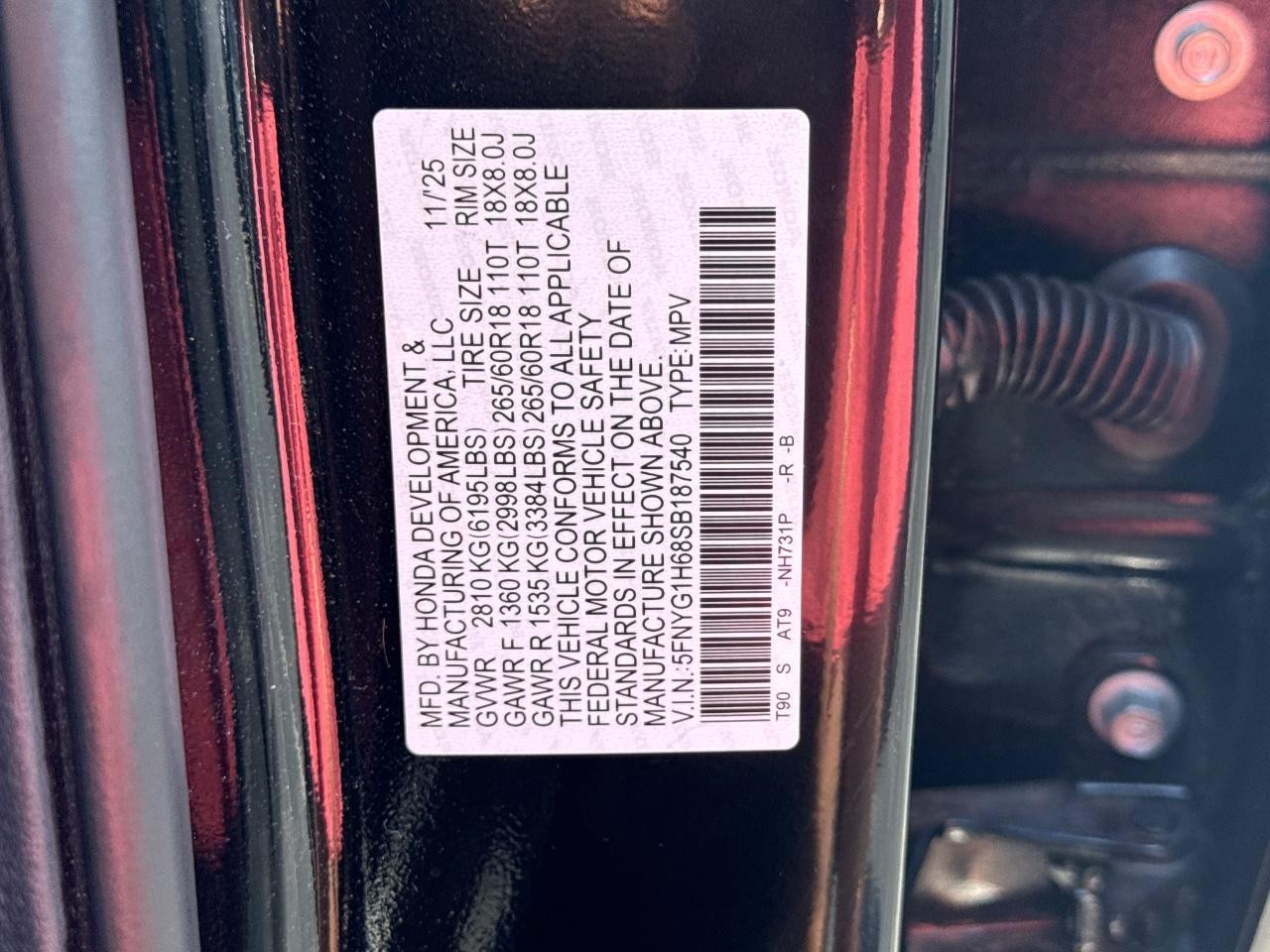 Honda Pilot Vehicle Full-screen Gallery Image 29