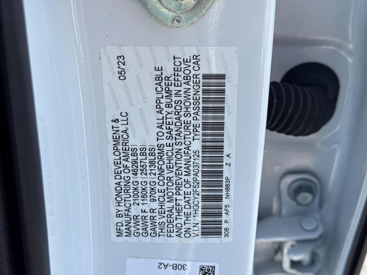 Honda Accord Hybrid Vehicle Full-screen Gallery Image 26