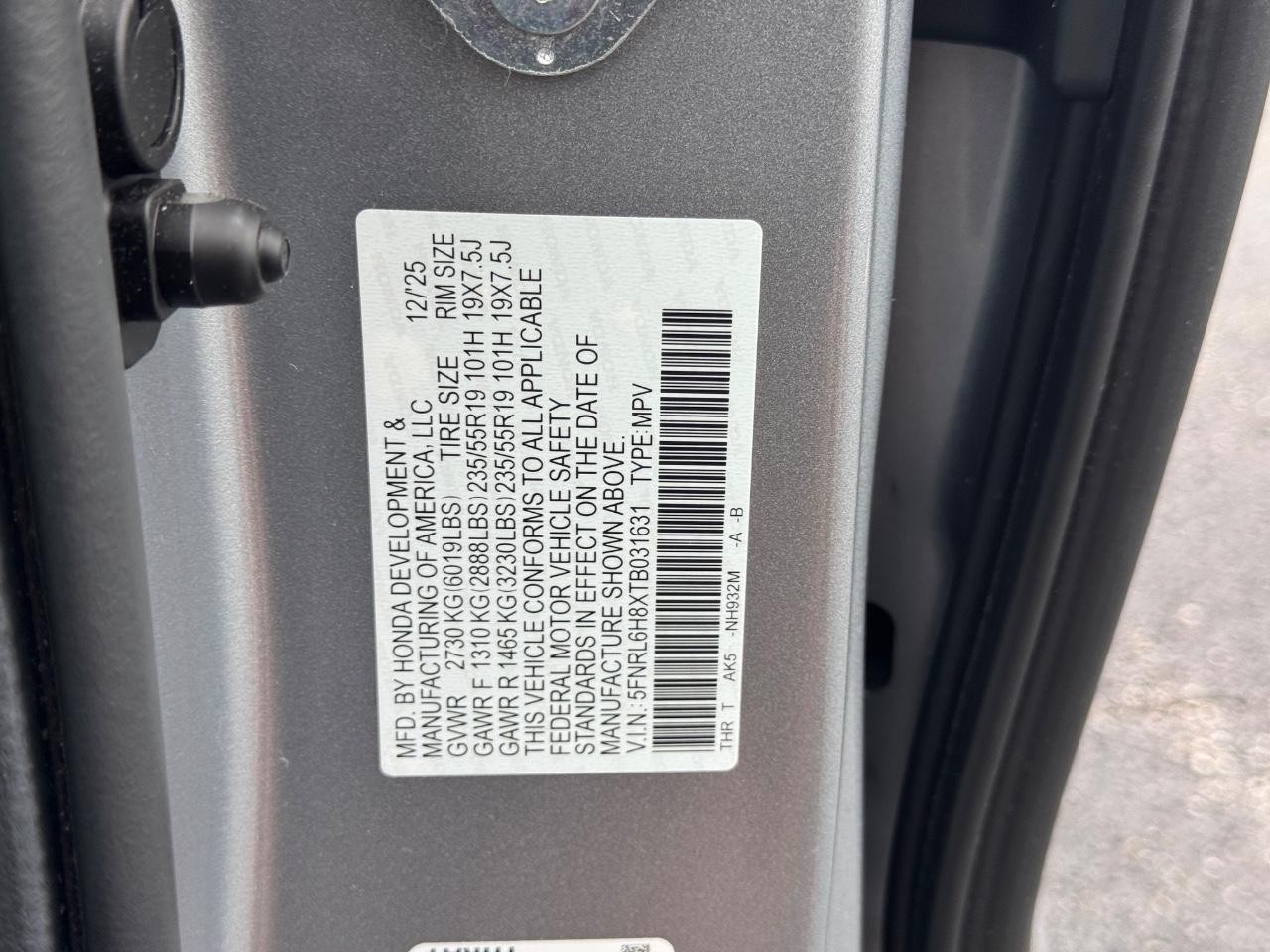Honda Odyssey Vehicle Full-screen Gallery Image 30