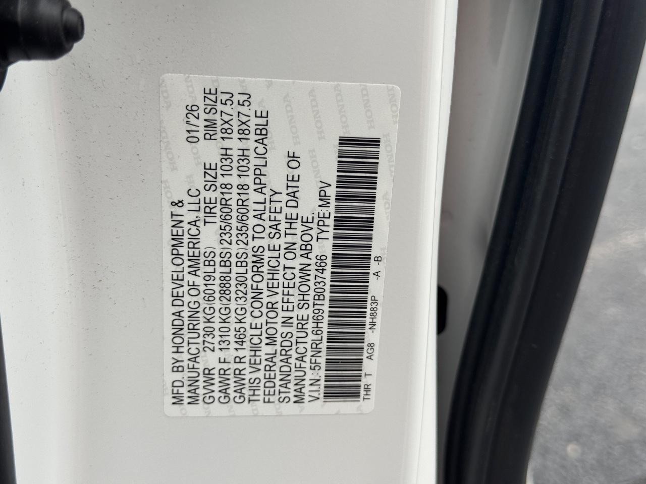 Honda Odyssey Vehicle Full-screen Gallery Image 28