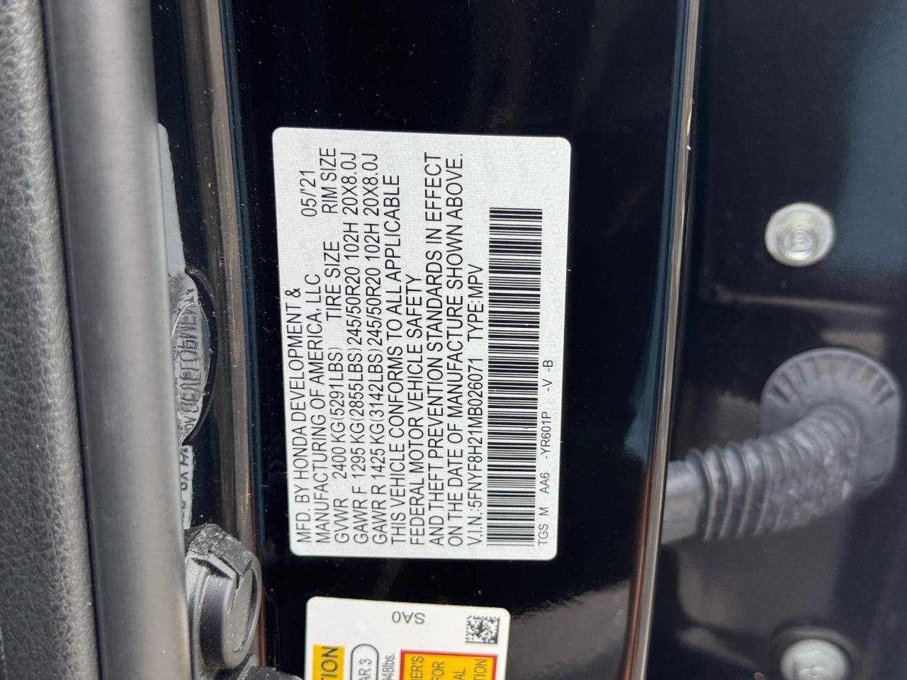 Honda Passport Vehicle Full-screen Gallery Image 27