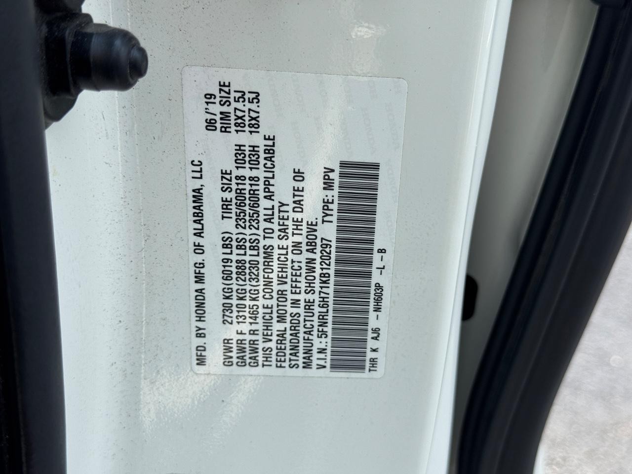 Honda Odyssey Vehicle Full-screen Gallery Image 29