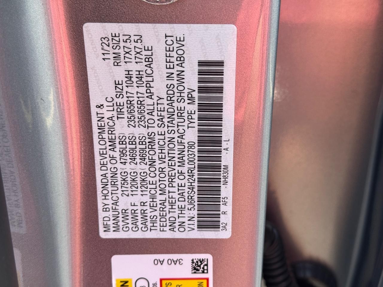 Honda CR-V Vehicle Full-screen Gallery Image 27