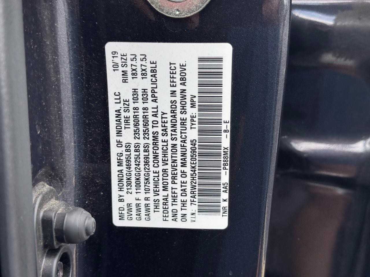 Honda CR-V Vehicle Full-screen Gallery Image 27