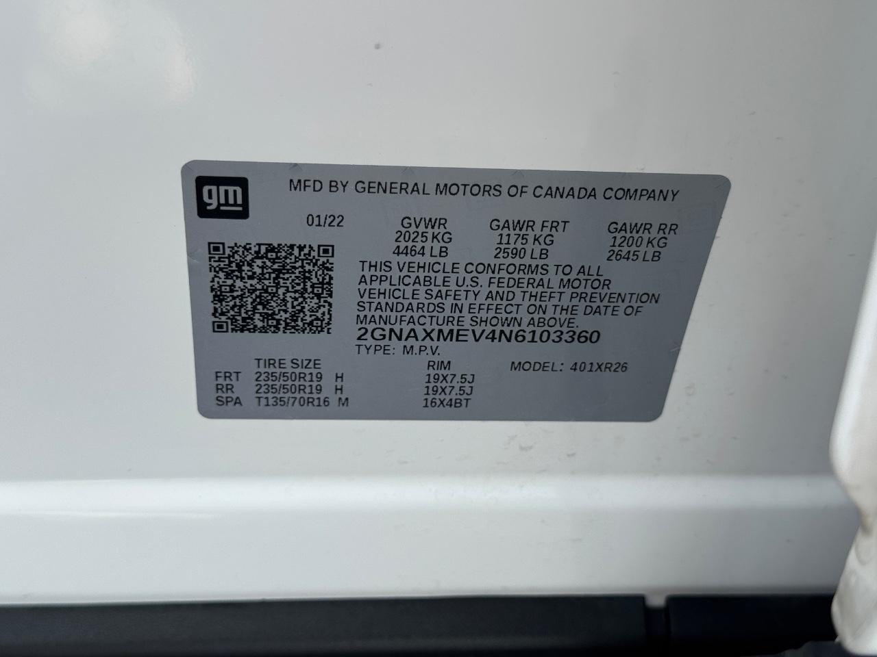Chevrolet Equinox Vehicle Full-screen Gallery Image 28