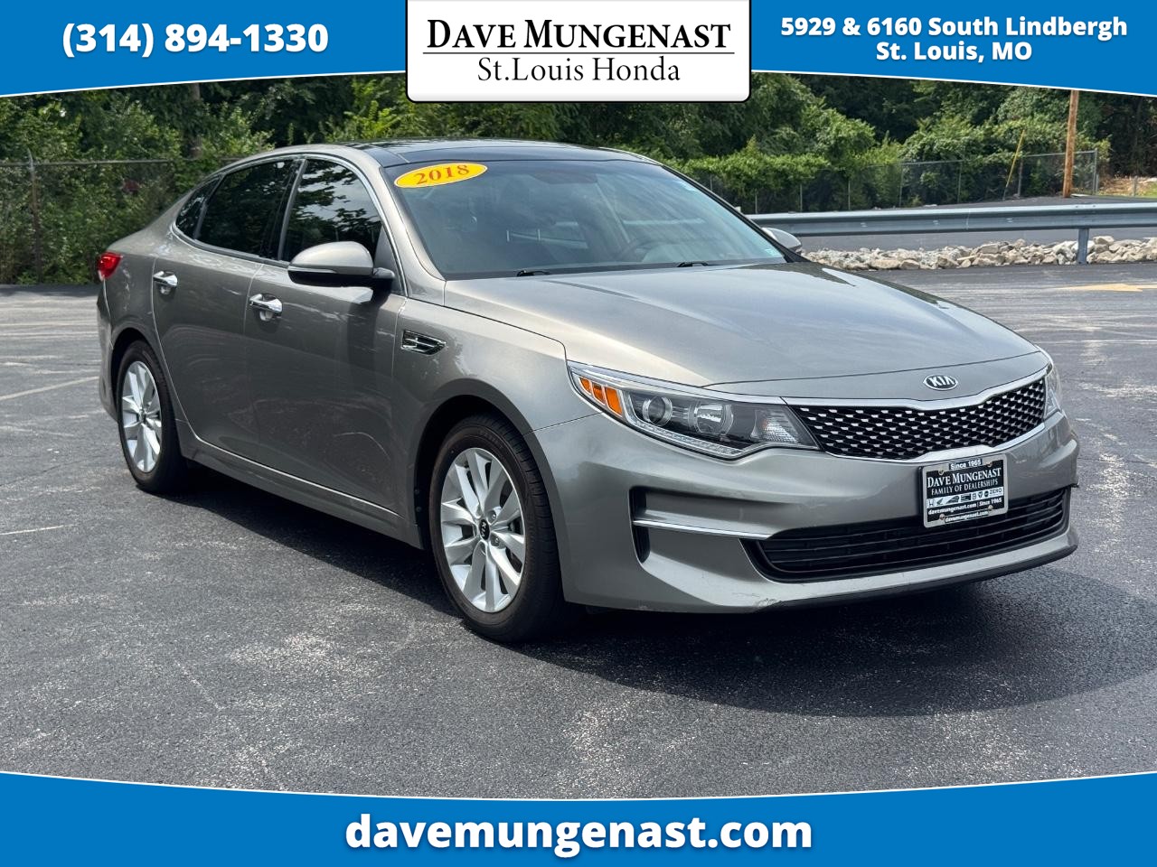Gray (Platinum Graphite) 2018 Kia Optima Sedan Front-Wheel Drive Automatic