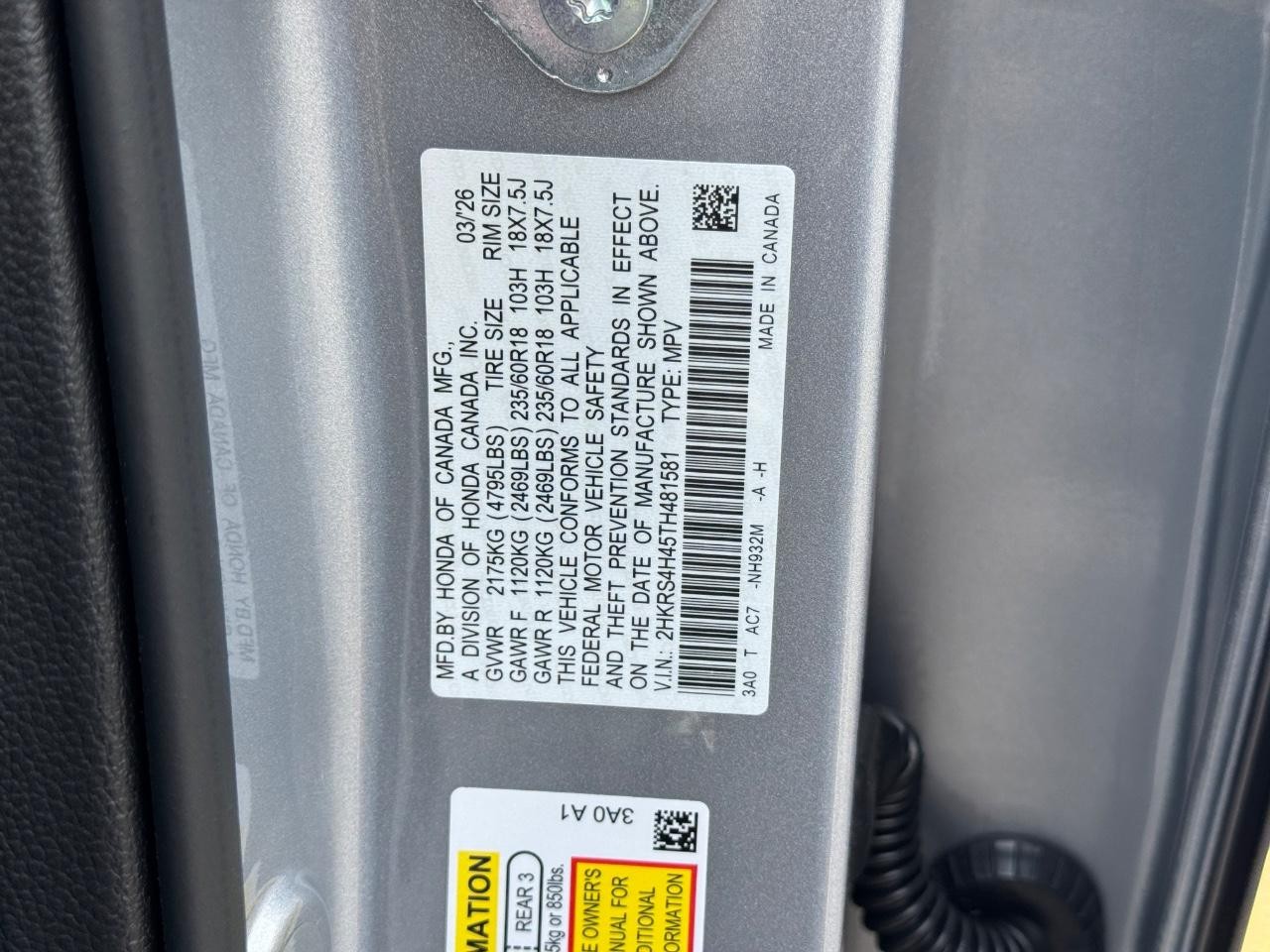 Honda CR-V Vehicle Full-screen Gallery Image 27