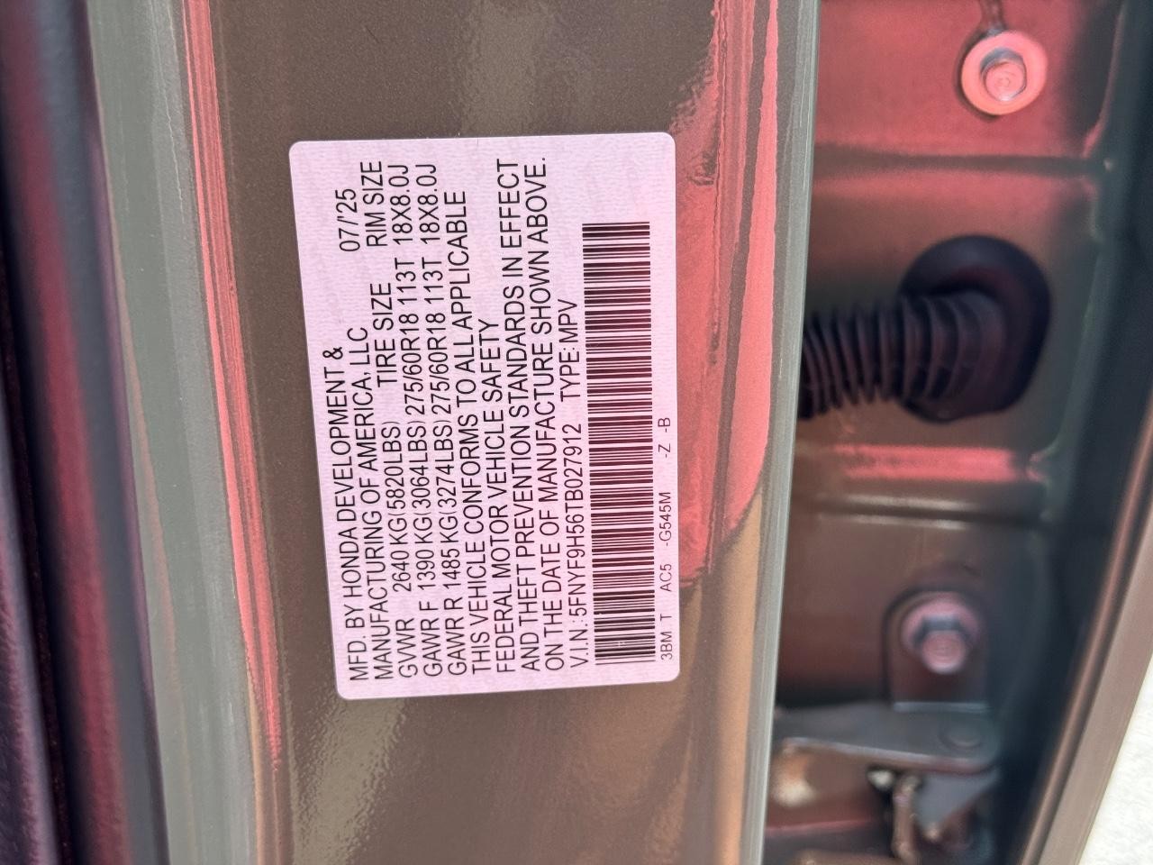 Honda Passport Vehicle Full-screen Gallery Image 29