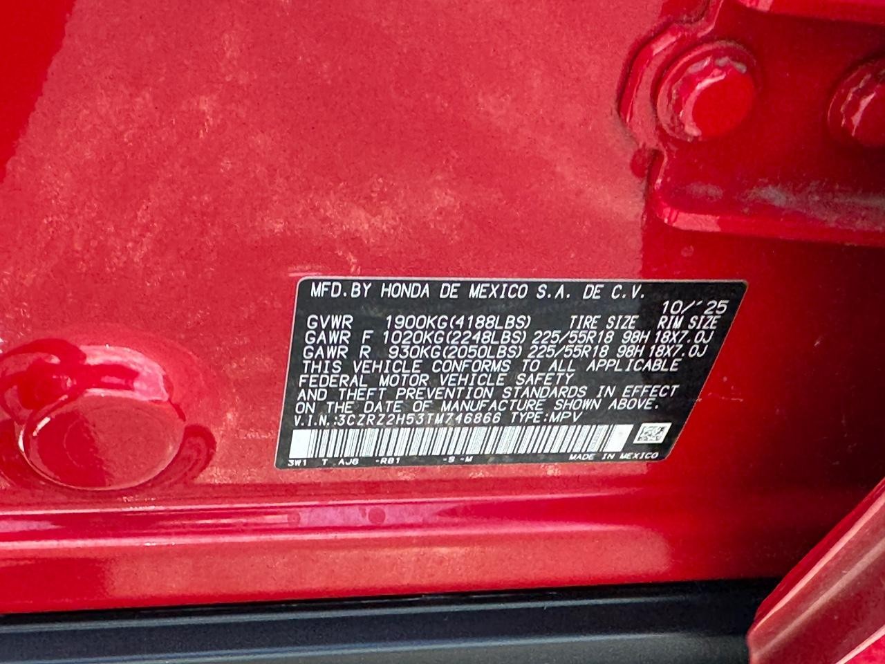 Honda HR-V Vehicle Full-screen Gallery Image 26