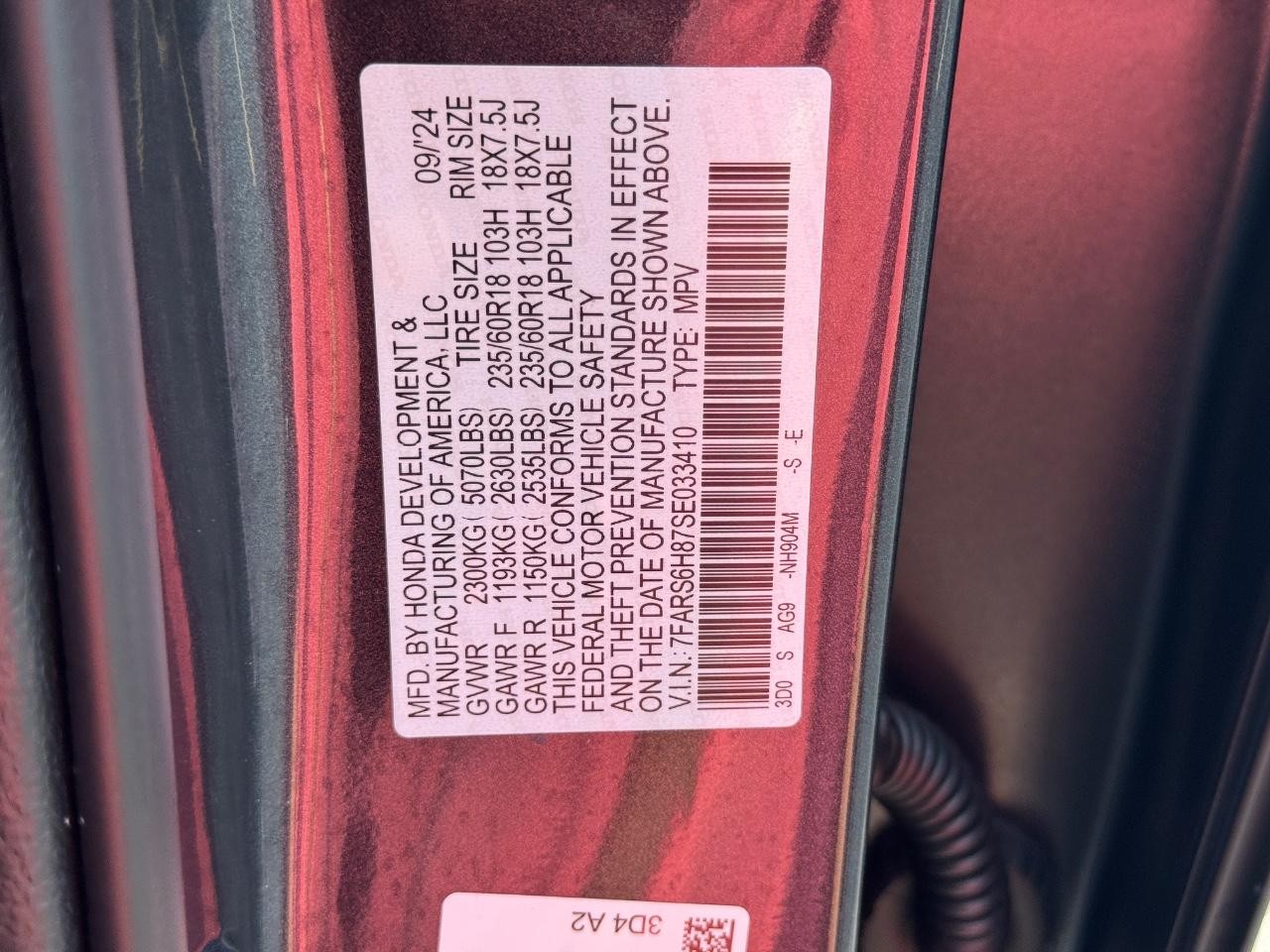 Honda CR-V Hybrid Vehicle Full-screen Gallery Image 28