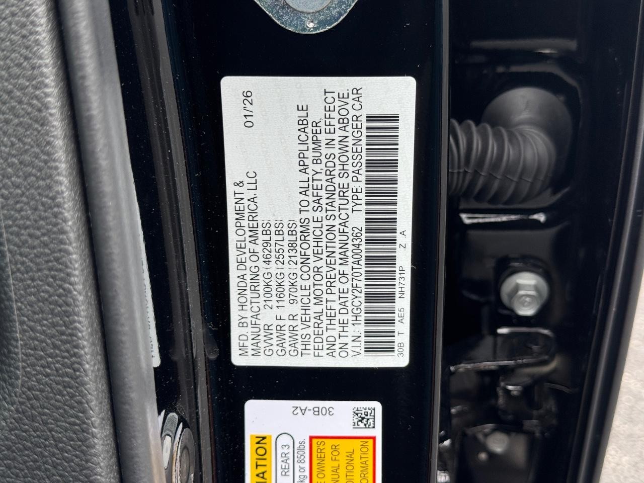 Honda Accord Hybrid Vehicle Full-screen Gallery Image 27