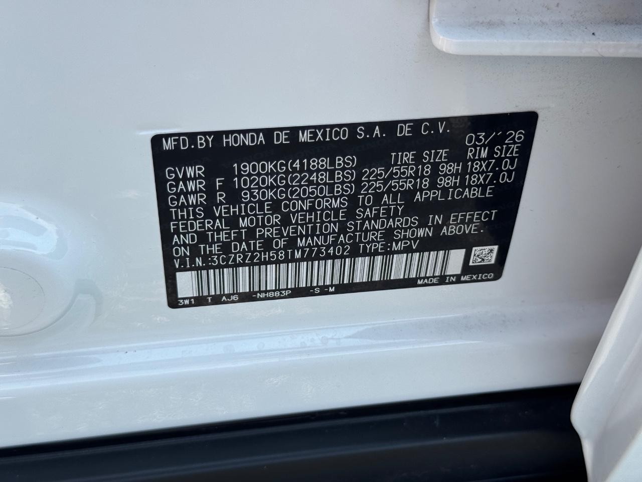 Honda HR-V Vehicle Full-screen Gallery Image 26